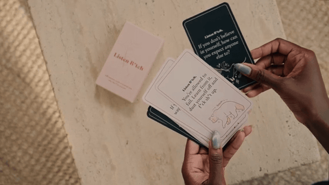 Listen B*tch Affirmation Cards Deck - The Local Space
