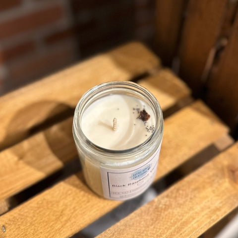 Little House Creations black raspberry vanilla soy candle 6oz - The Local Space