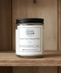 Little House Creations Passion Fruit & Banana Flower Candle - 6oz All Natural Soy Candle - The Local Space