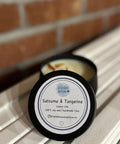 Little House Creations Satsuma Tangerine wood wick candle 6oz soy candle - The Local Space