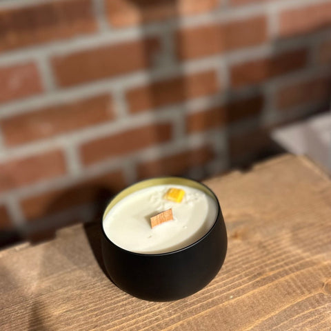 Little House Creations Tropical Paradise Wood Wick Candle - 6oz All Natural Soy Candle - The Local Space