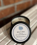 Little House Creations Wine and Dine wood wick candle 6oz soy candle - The Local Space