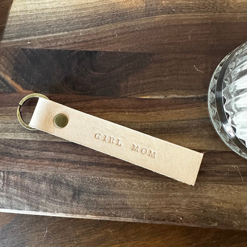 Leather Key Tags - Various Designs