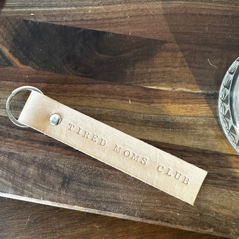Leather Key Tags - Various Designs