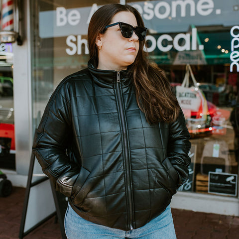 Black Bomber Jacket