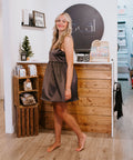 Satin Baby Doll Dress - The Local Space