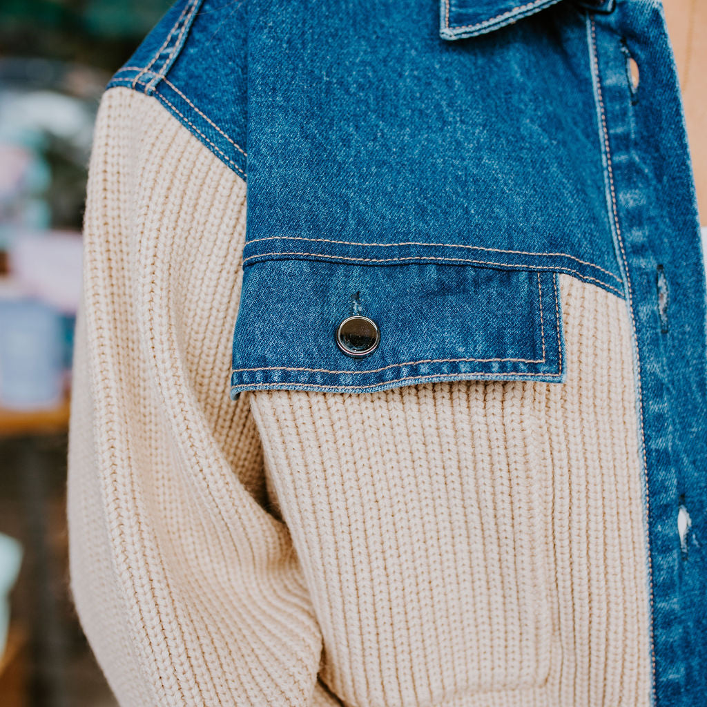 Nevada Knit Denim Jacket