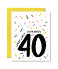 Lordy Lordy Look Who's 40 | Greeting Card - The Local Space