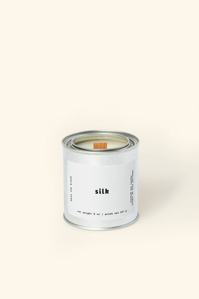 Silk | Tonka Bean + Coconut + Jasmine Candle - The Local Space