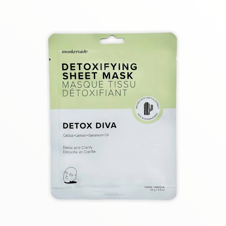 Detox Diva Detoxifying Sheet Mask - The Local Space