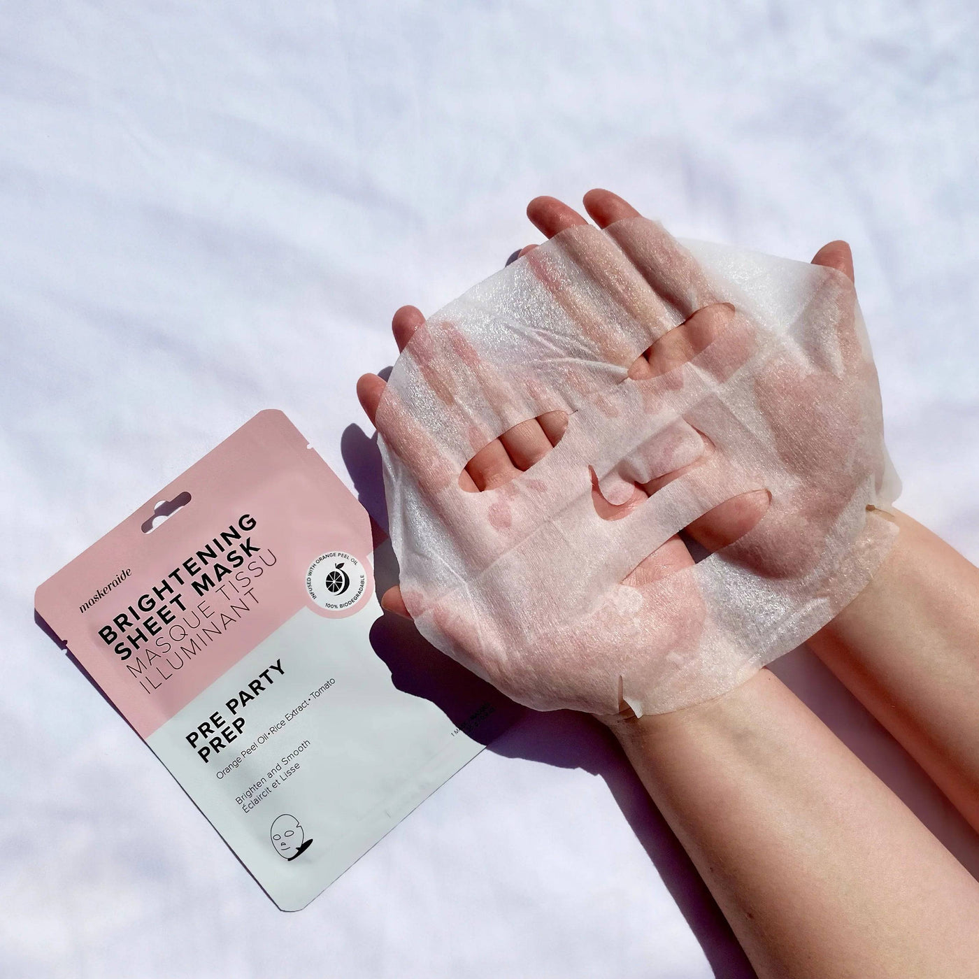 Pre Party Prep | Brightening Sheet Mask - The Local Space