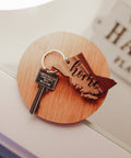 BC Home | Wood Keychain - The Local Space