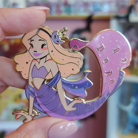 Spooky Mermaids Various Designs - Enamel Pin