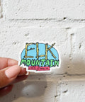 Memory Trail Elk Mountain Sticker - Chilliwack Mountain Sticker - The Local Space