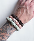 Antler and Acre Micro Silk Scrunchie Trio small silk hair scrunchies - The Local Space