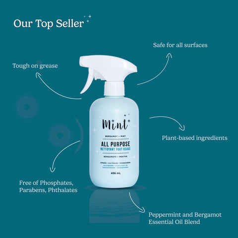 Mint All Purpose Cleaner - Nettoyant Tout Usage - The Local Space