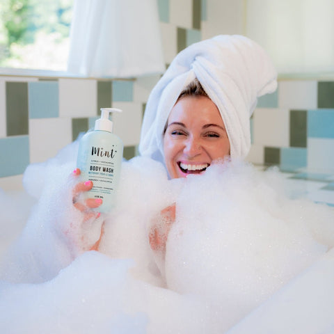 Mint Cleaning Citrus & Eucalyptus Body Wash – Refreshing Essential Oil Cleanser - The Local Space