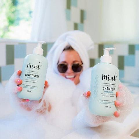 Mint Cleaning Rosemary & Mint Conditioner – Plant - Based Nourishing Formula - The Local Space