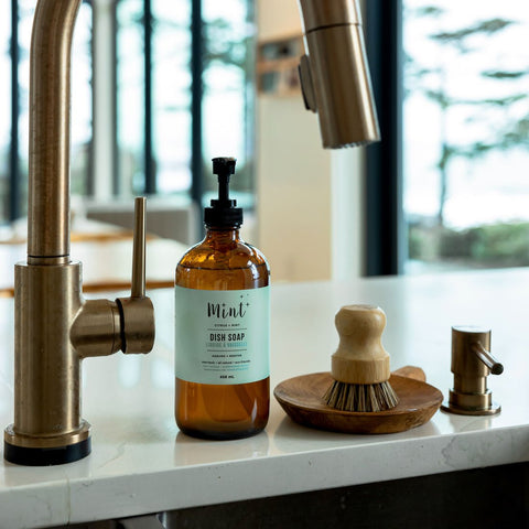 Mint Cleaning mint dish soap natural biodegradable dish soap - The Local Space