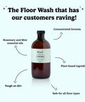 Mint Floor Wash Nettoyant Pour Planchers - The Local Space
