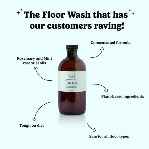 Mint Floor Wash Nettoyant Pour Planchers - The Local Space