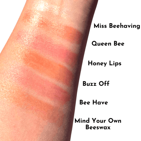 Miss Beehaving | Sheer Shimmer Lip Balm - The Local Space