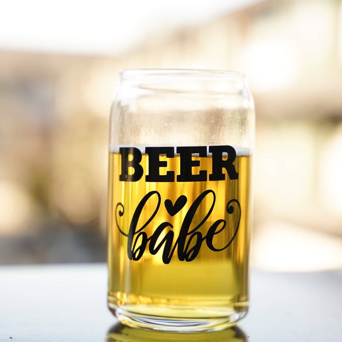 Beer Babe | Beer Can Glass - The Local Space