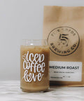 Iced Coffee Love | Glass - The Local Space