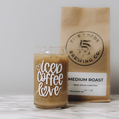 Iced Coffee Love | Glass - The Local Space