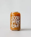 Iced Coffee Love | Glass - The Local Space