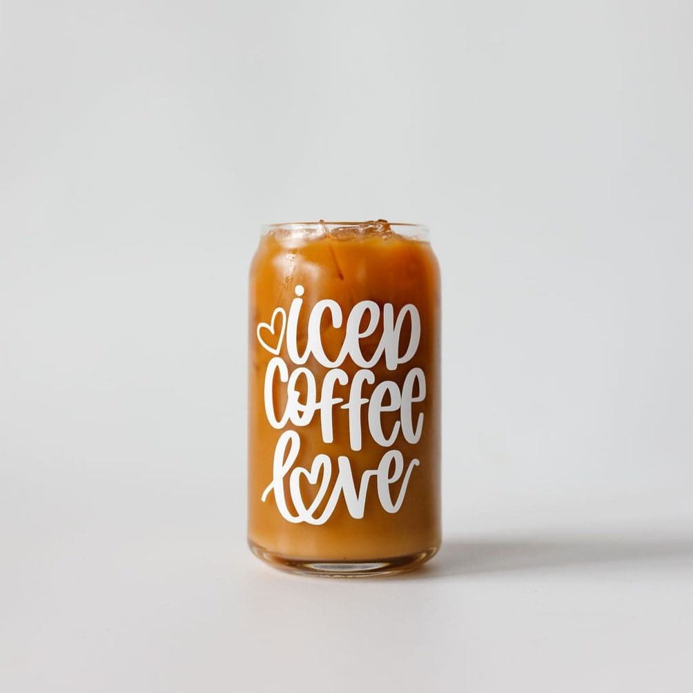 Iced Coffee Love | Glass - The Local Space