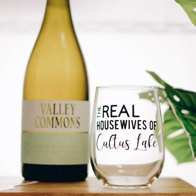 The Real Housewives Wine Glasses | Multiple Designs | 17oz - The Local Space