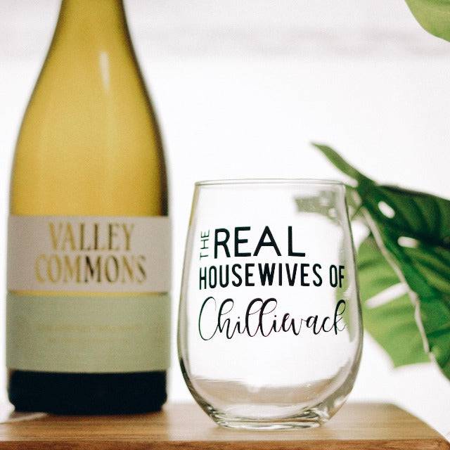 The Real Housewives Wine Glasses | Multiple Designs | 17oz - The Local Space
