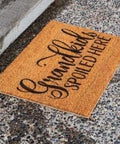 Grandkids Spoiled Here | Door Mat - The Local Space