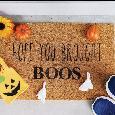 Hope You Brought Boos | Door Mat - The Local Space
