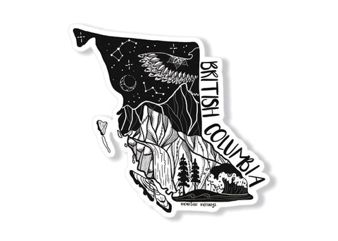 British Columbia Sticker - The Local Space