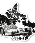 Canada Sticker - The Local Space