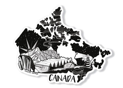 Canada Sticker - The Local Space