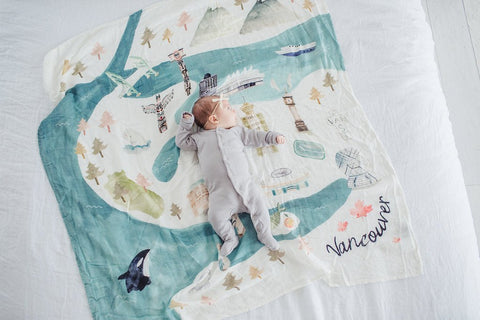 Muslin Swaddle | Multiple Prints - The Local Space