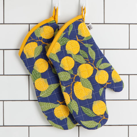 Lemons Chef Oven Mitt