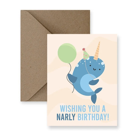 Narly Birthday | Greeting Card