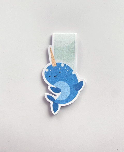 Narwhal Bookmark