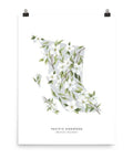 Natasha Vanderburg Co. British Columbia Dogwood Art Print - The Local Space