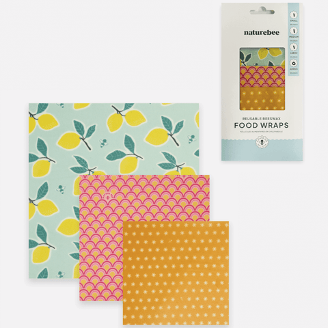 Lemon Lovers | Beeswax Wrap Variety Set - The Local Space