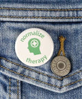 Normalize Therapy Button Pin (1.25”) - The Local Space