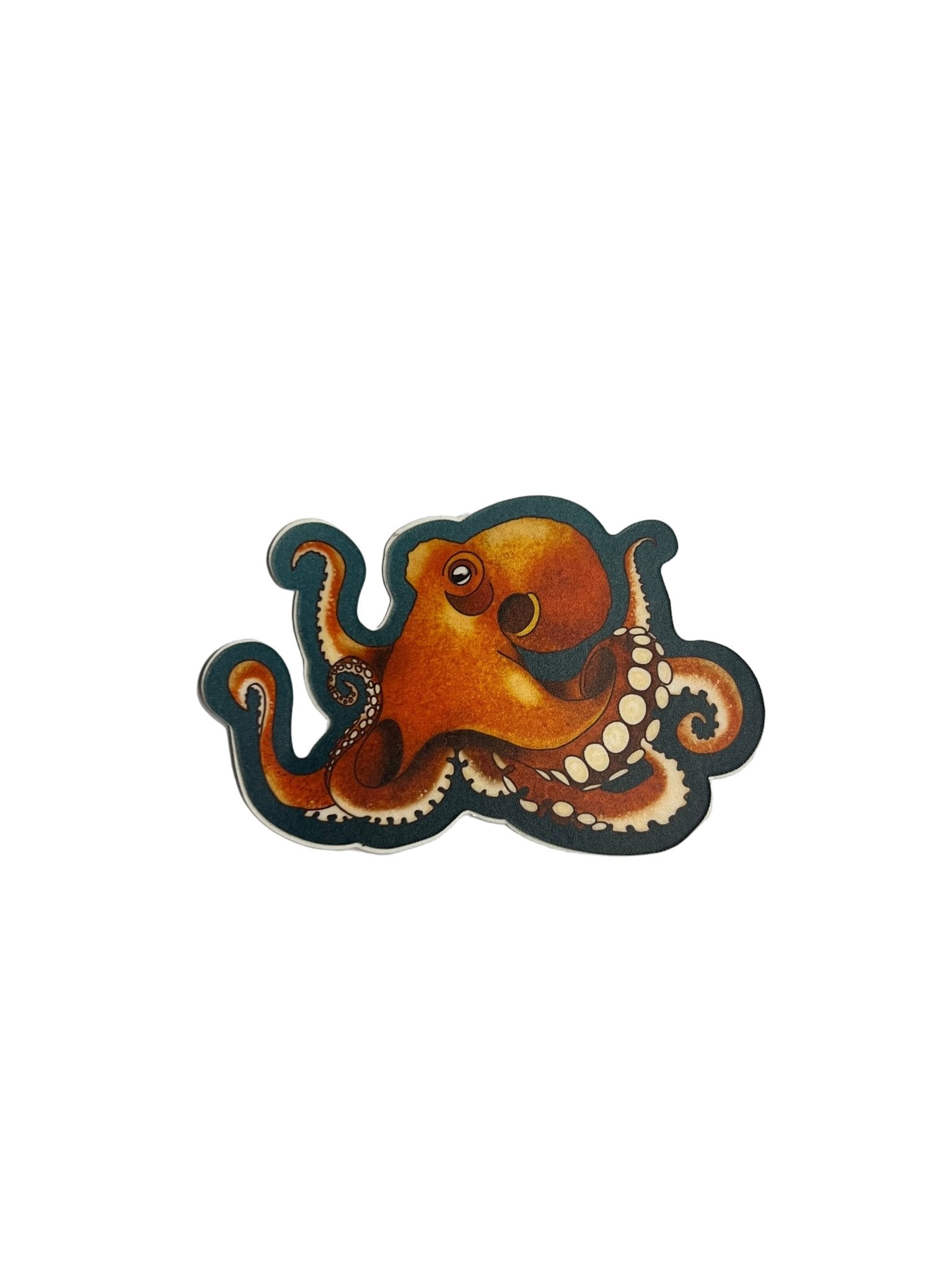 Octopus | Sticker by Koastal Mixed Media | The Local Space