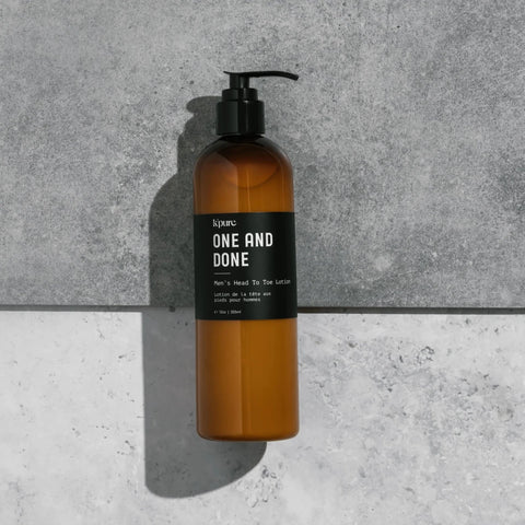 One and Done Men's Head to Toe Lotion hydrating body and face lotion - The Local Space