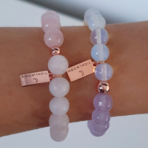 Opalite + Lavender Jade | Bracelet - The Local Space