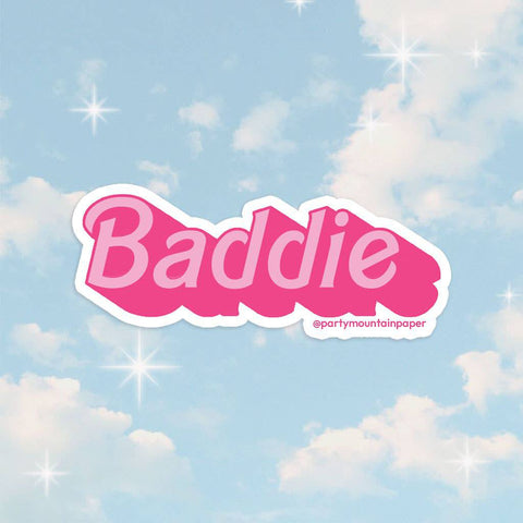 Baddie Sticker - The Local Space