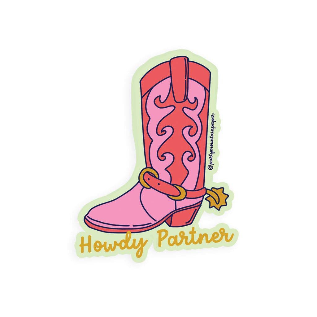 Howdy Partner Sticker - The Local Space